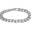 Jacques Lemans Curb Bracelet Sterling Silver With Topazes> Bracelets