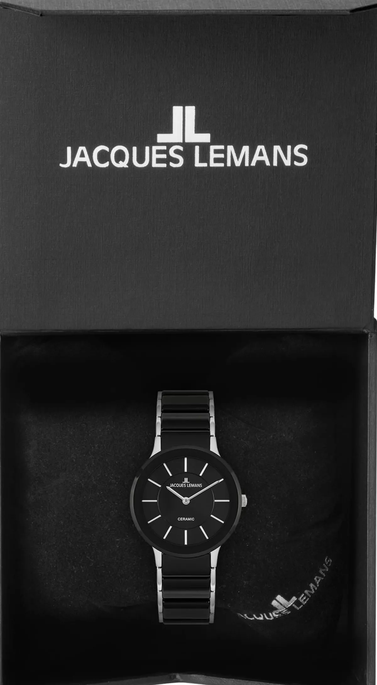Jacques Lemans Dublin 1-1856A> High-Tech Ceramic