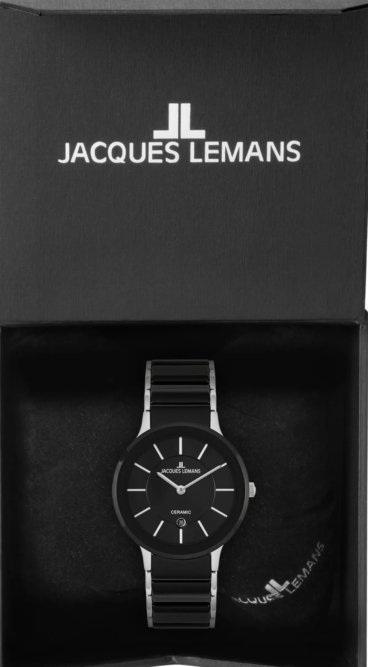 Jacques Lemans Dublin 1-1855A> High-Tech Ceramic