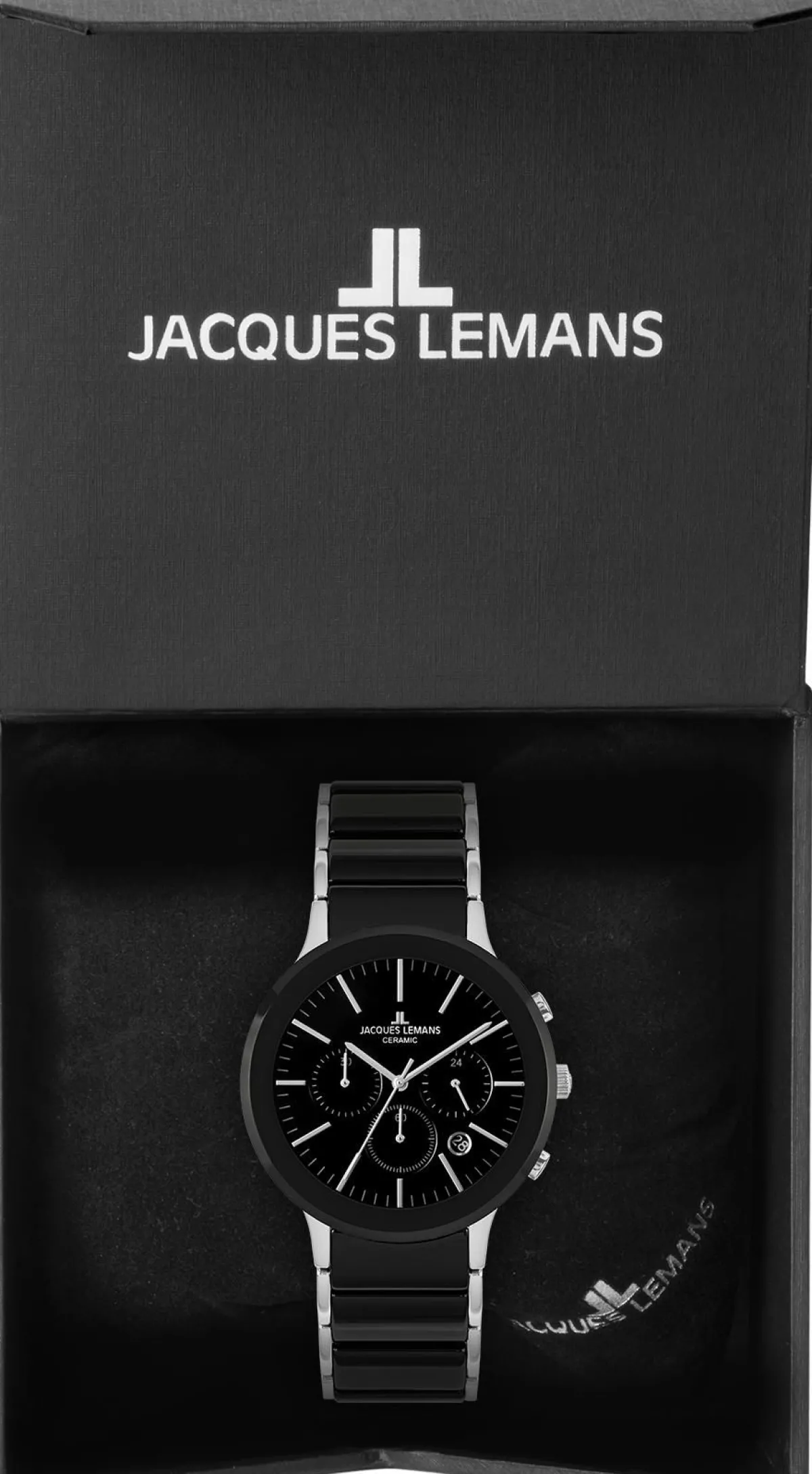 Jacques Lemans Dublin 1-1854A> High-Tech Ceramic