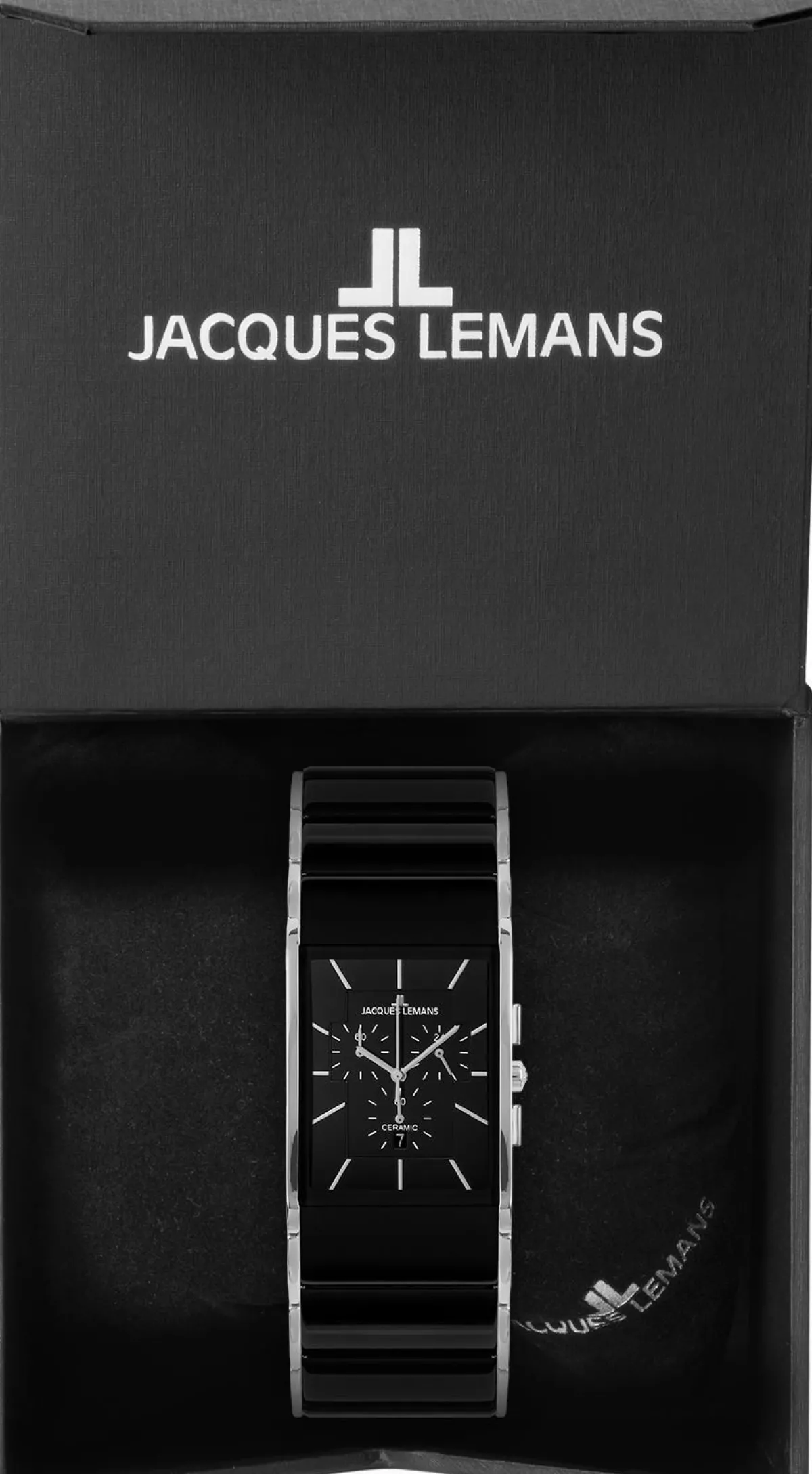 Jacques Lemans Dublin 1-1941A> High-Tech Ceramic