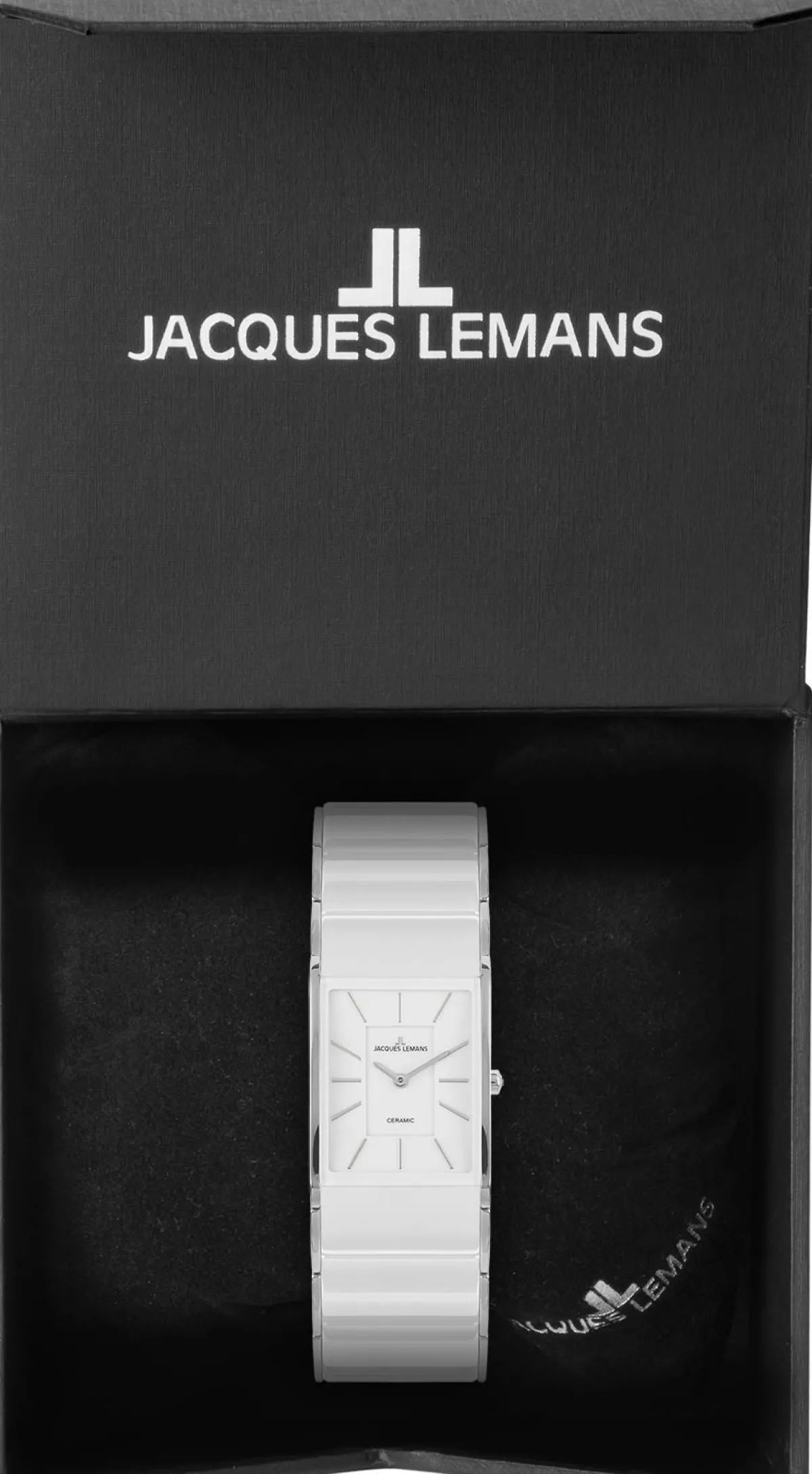 Jacques Lemans Dublin 1-1940B> High-Tech Ceramic