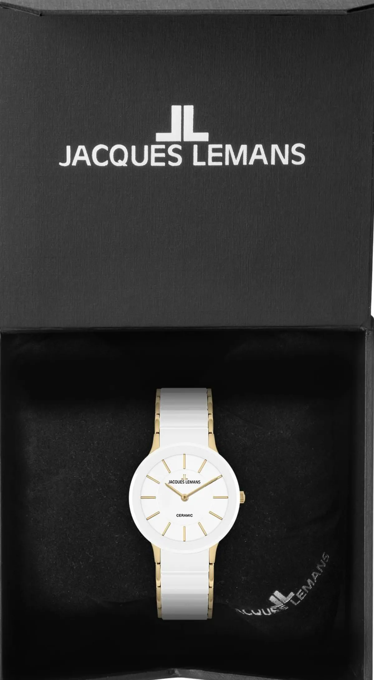 Jacques Lemans Dublin 1-1856C> High-Tech Ceramic