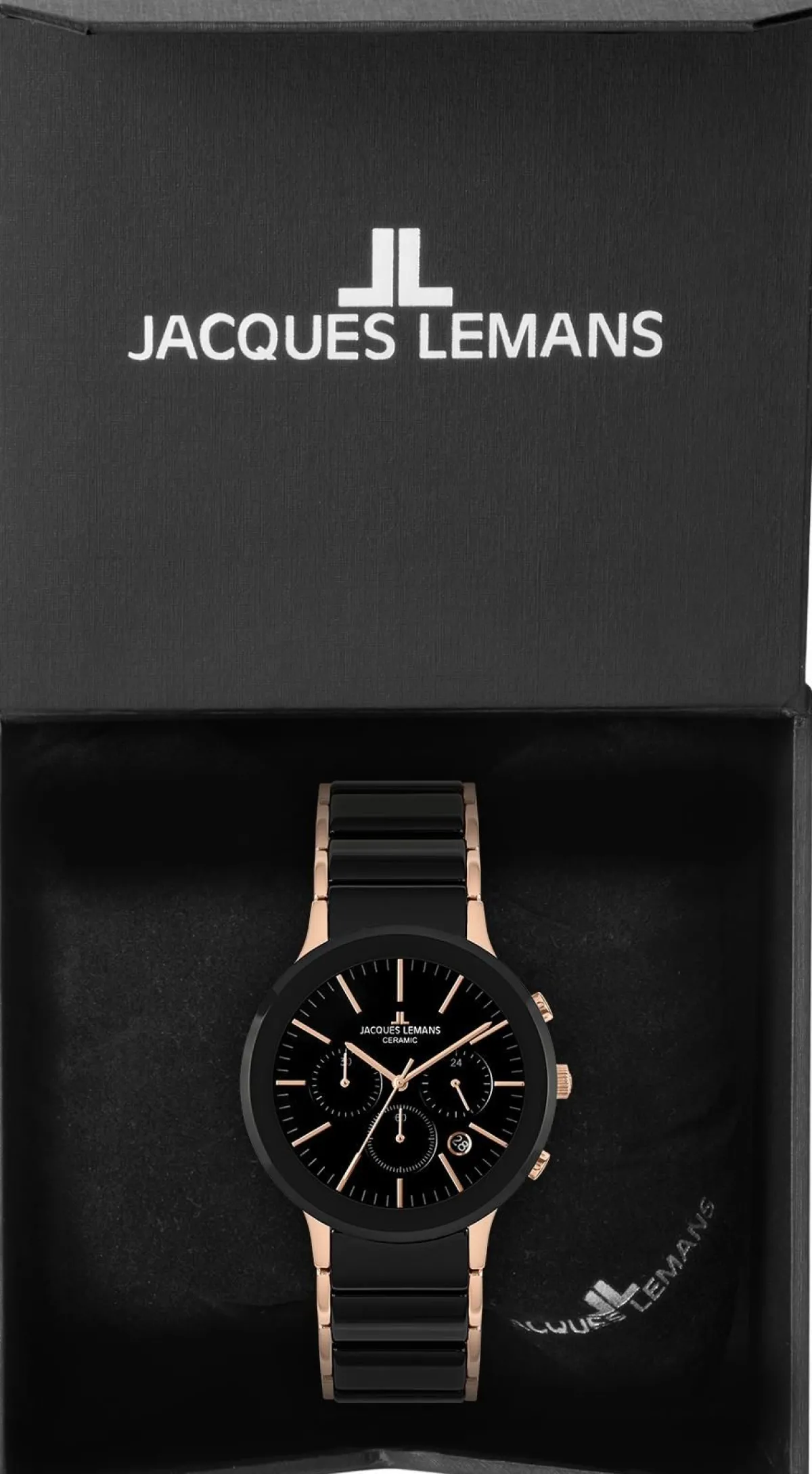 Jacques Lemans Dublin 1-1854C> High-Tech Ceramic