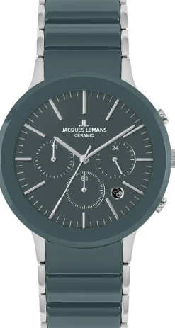 Jacques Lemans Dublin 1-1854D> High-Tech Ceramic