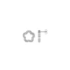 Jacques Lemans Ear Stud "Flower" Sterling Silver With Topazes> Earrings