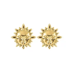 Jacques Lemans Ear Stud Sterling Silver Gold-Plated> Earrings