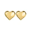Jacques Lemans Ear Stud Sterling Silver Gold-Plated> Earrings