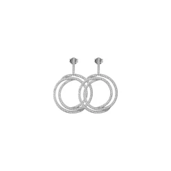 Jacques Lemans Ear Studs Sterling Silver With Topaz> Earrings