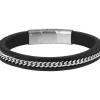 Jacques Lemans Leather Bracelet> Leather Bracelets