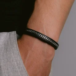 Jacques Lemans Leather Bracelet> Leather Bracelets