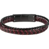 Jacques Lemans Leather Bracelet> Leather Bracelets