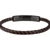 Jacques Lemans Leather Bracelet> Leather Bracelets