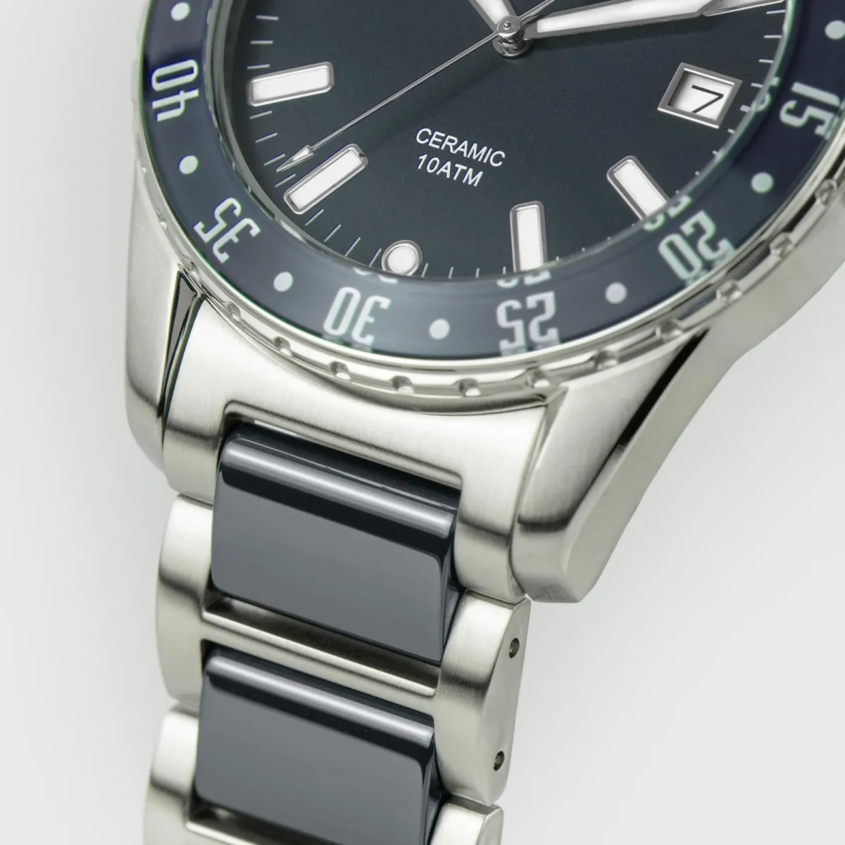 Jacques Lemans Liverpool 42-12B> High-Tech Ceramic