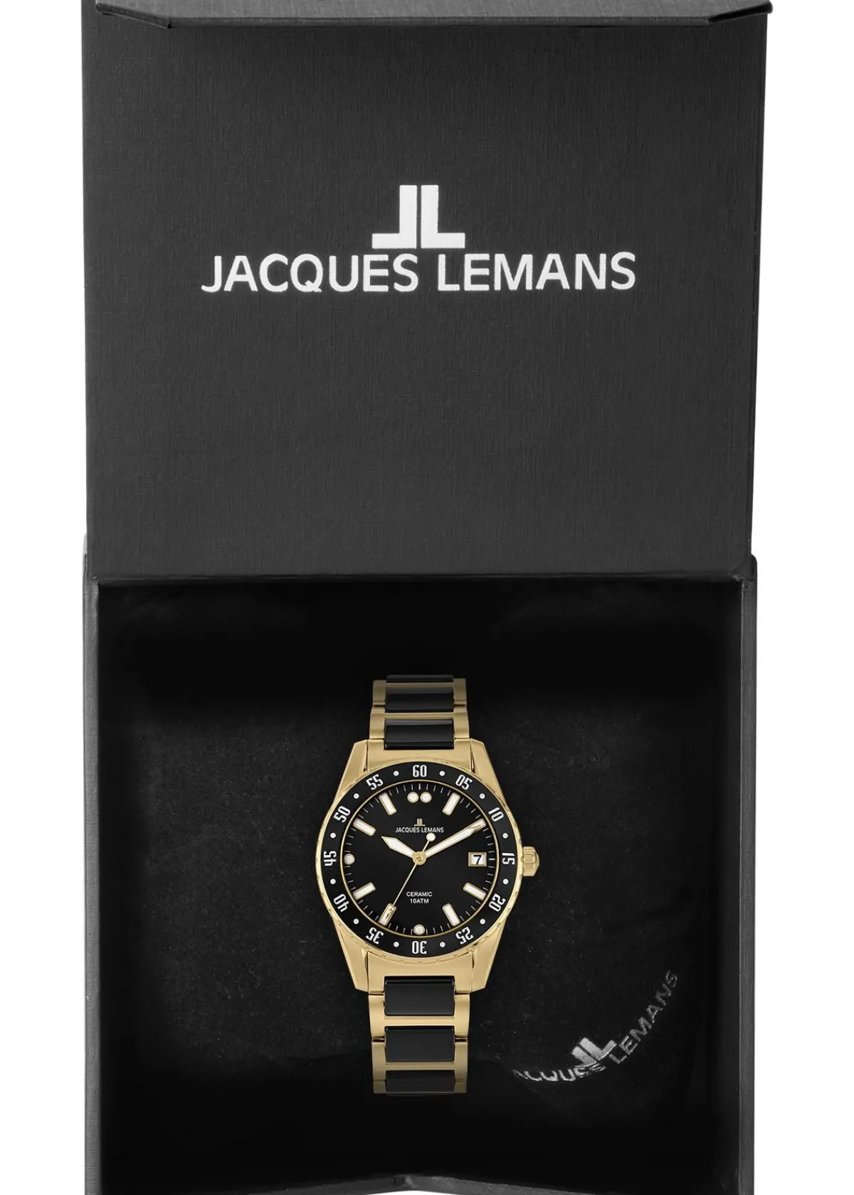 Jacques Lemans Liverpool 42-12G> High-Tech Ceramic