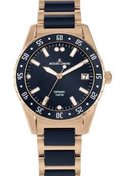 Jacques Lemans Liverpool 42-12H> High-Tech Ceramic