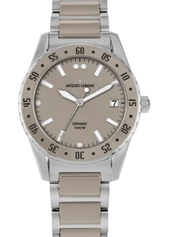 Jacques Lemans Liverpool 42-12K> High-Tech Ceramic
