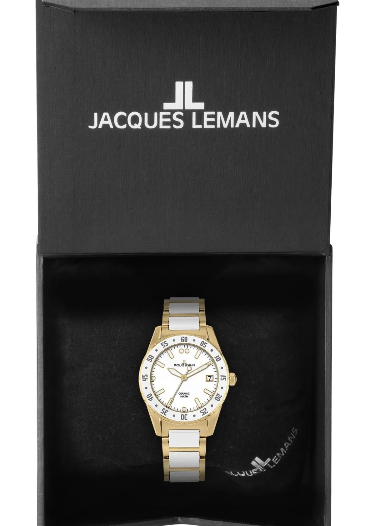 Jacques Lemans Liverpool 42-12L> High-Tech Ceramic