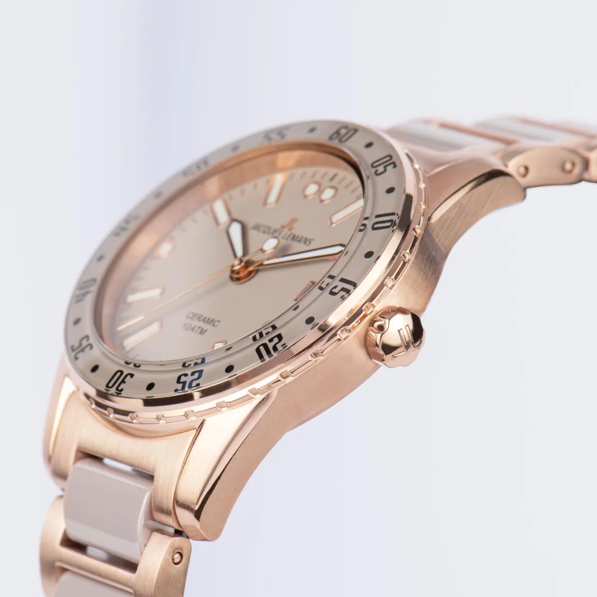 Jacques Lemans Liverpool 42-12M> High-Tech Ceramic