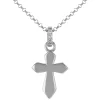 Jacques Lemans Necklace "Cruzifix" Sterlingsilver With Topazes> Necklaces