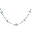 Jacques Lemans Necklace "Flowers" Sterlingsilver With Topazes> Necklaces
