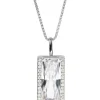 Jacques Lemans Necklace Sterling Silver With Topazes> Necklaces