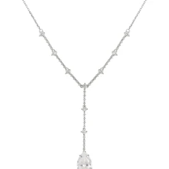 Jacques Lemans Necklace Sterlingsilber With Topaz> Necklaces
