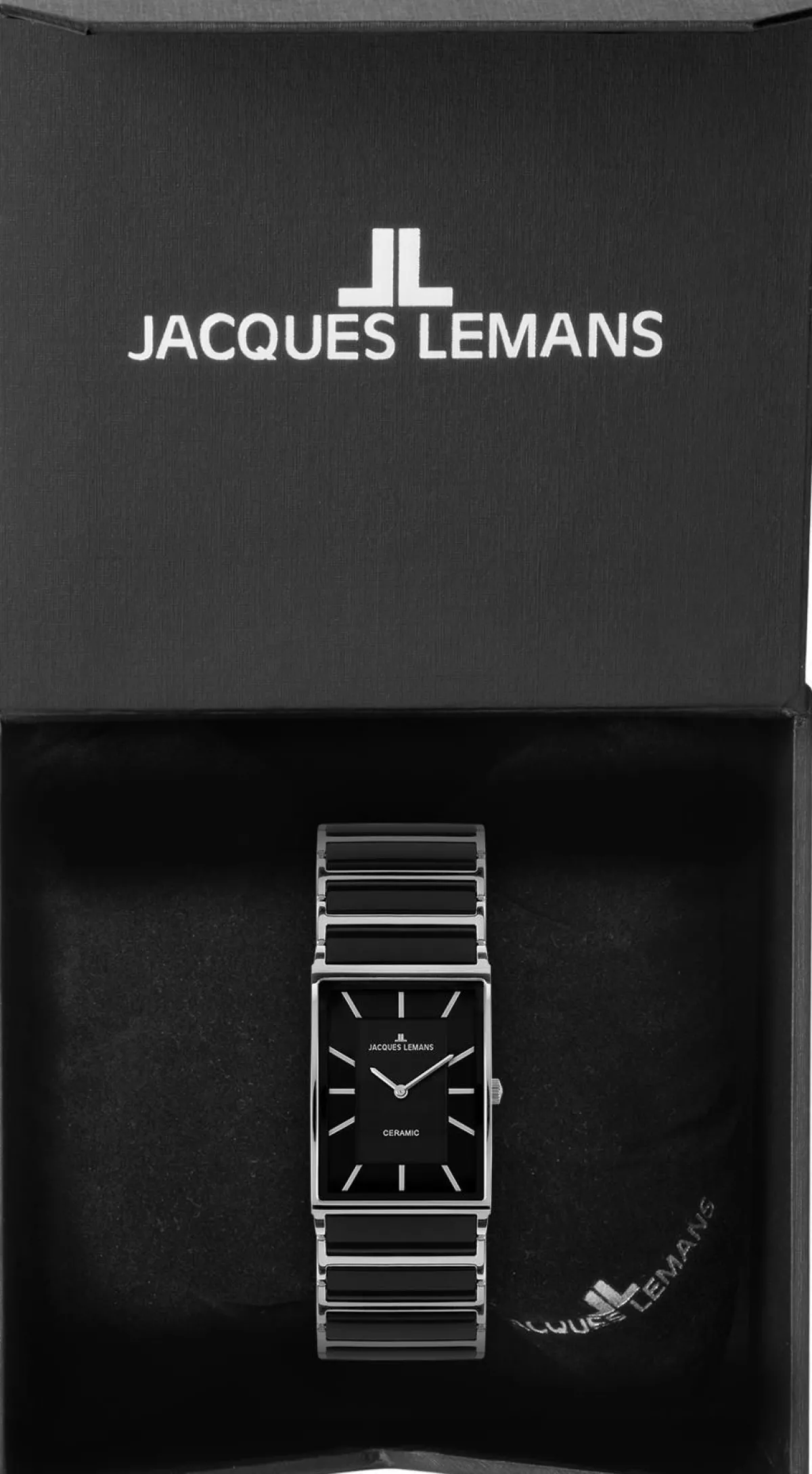 Jacques Lemans York 1-1594A> High-Tech Ceramic