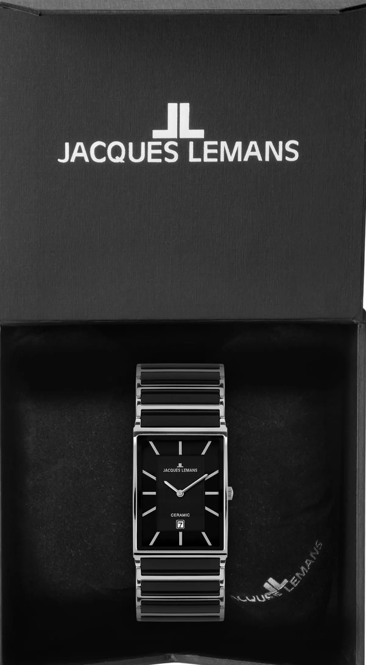 Jacques Lemans York 1-1593.1A> High-Tech Ceramic