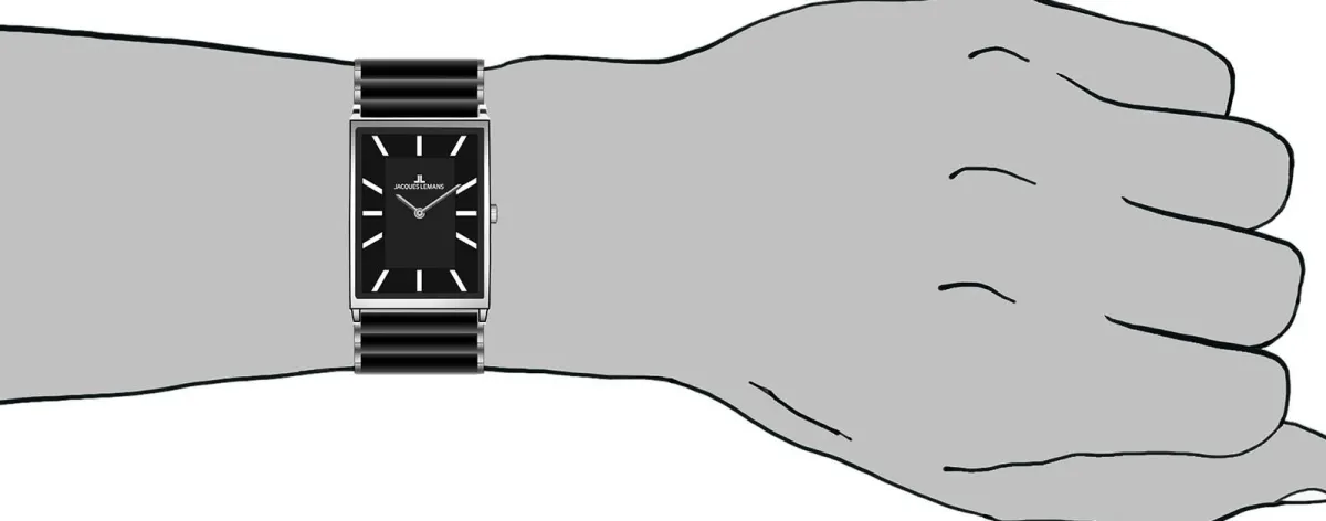 Jacques Lemans York 1-1593.1A> High-Tech Ceramic