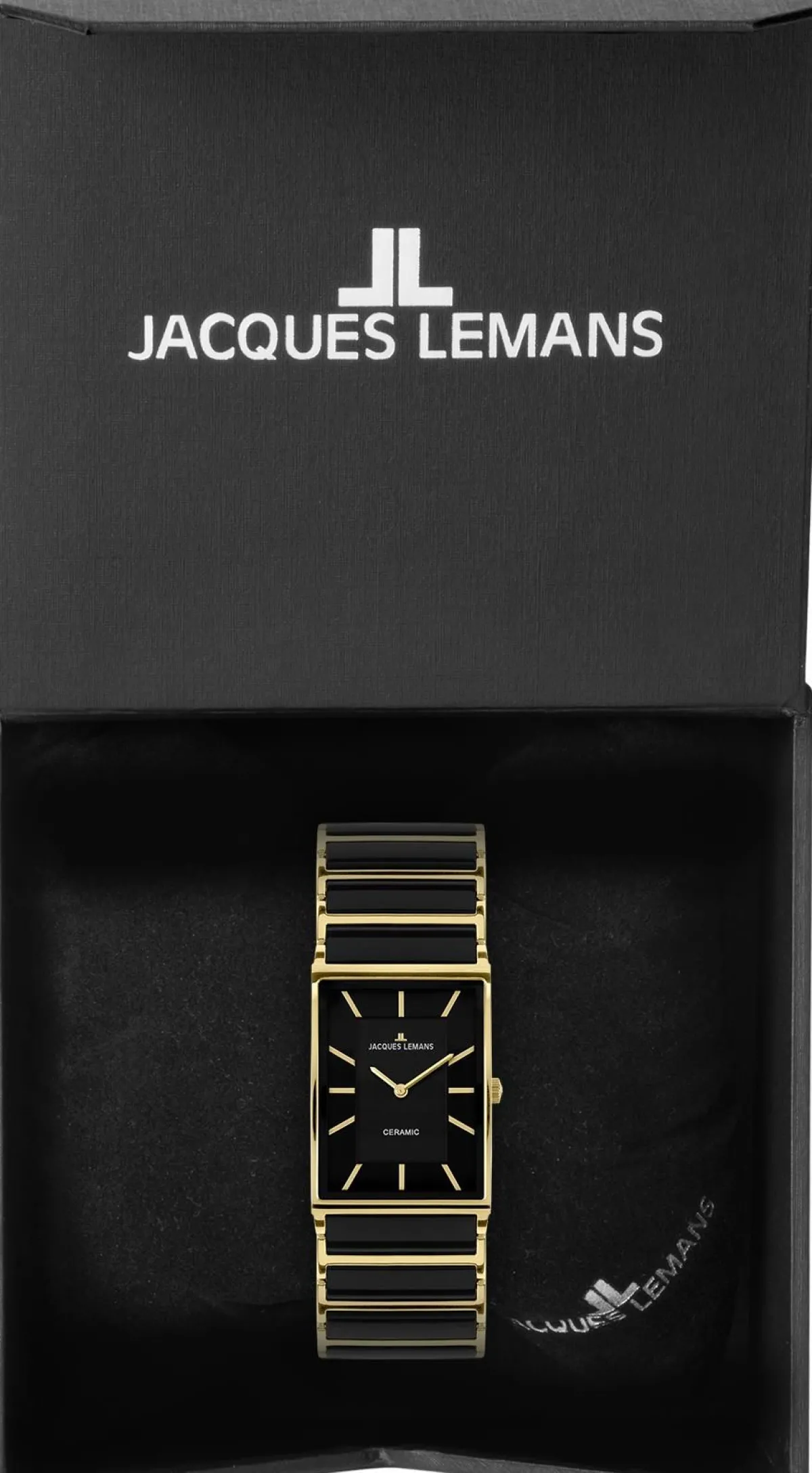 Jacques Lemans York 1-1594D> High-Tech Ceramic
