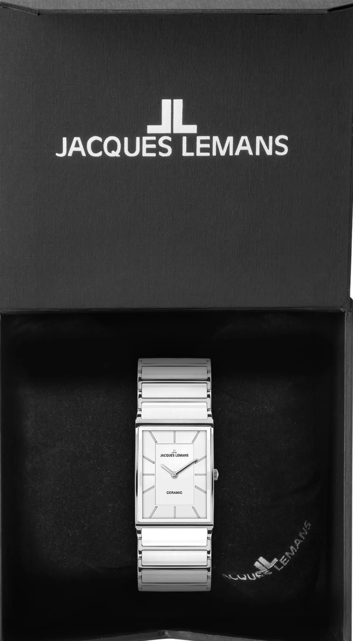 Jacques Lemans York 1-1594E> High-Tech Ceramic