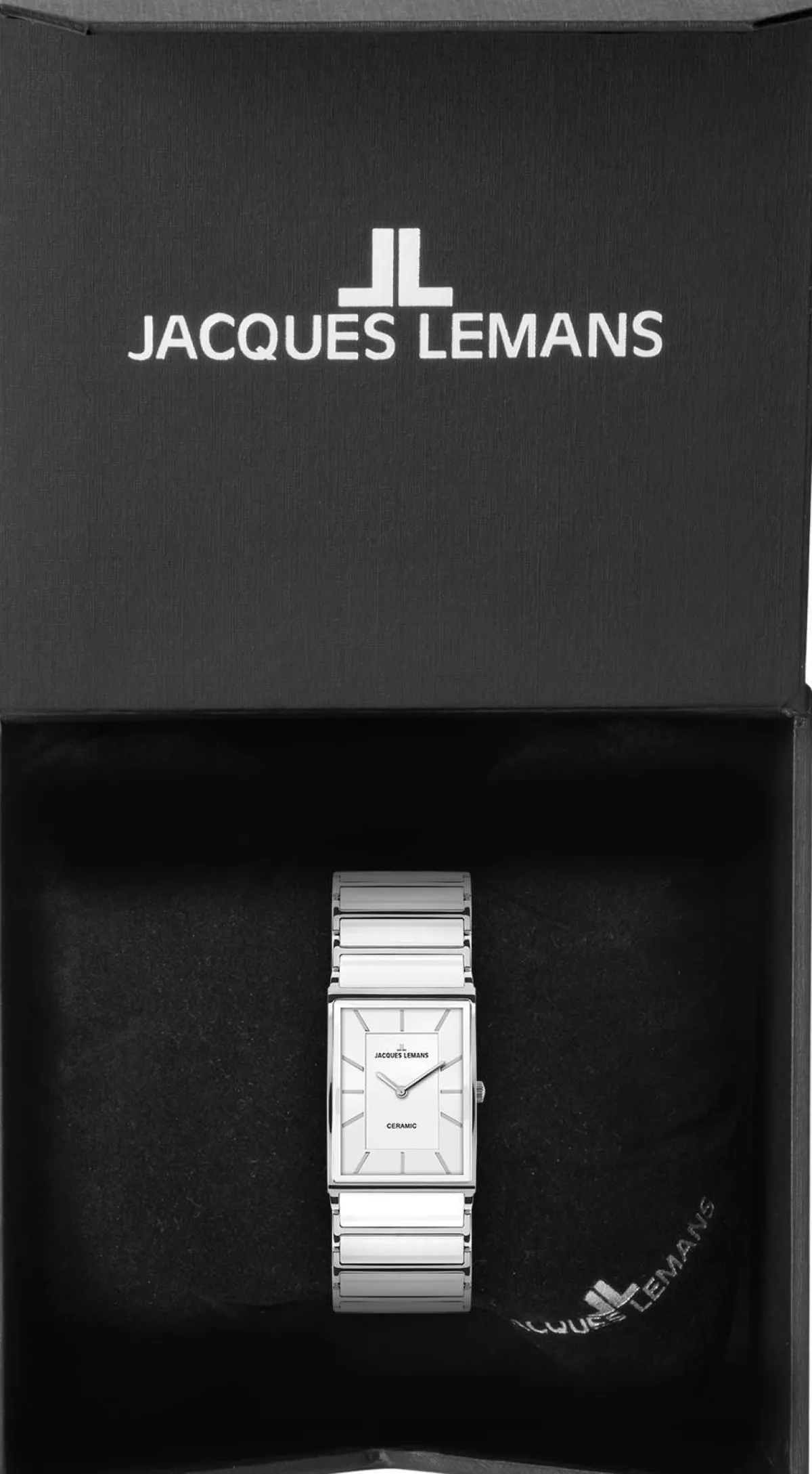 Jacques Lemans York 1-1651E> High-Tech Ceramic